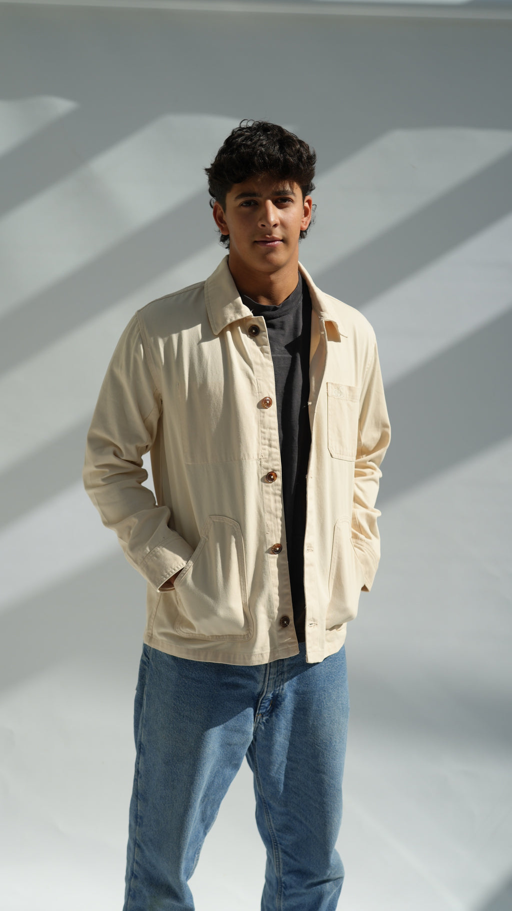 The Manu Shirt - Sandshell Beige