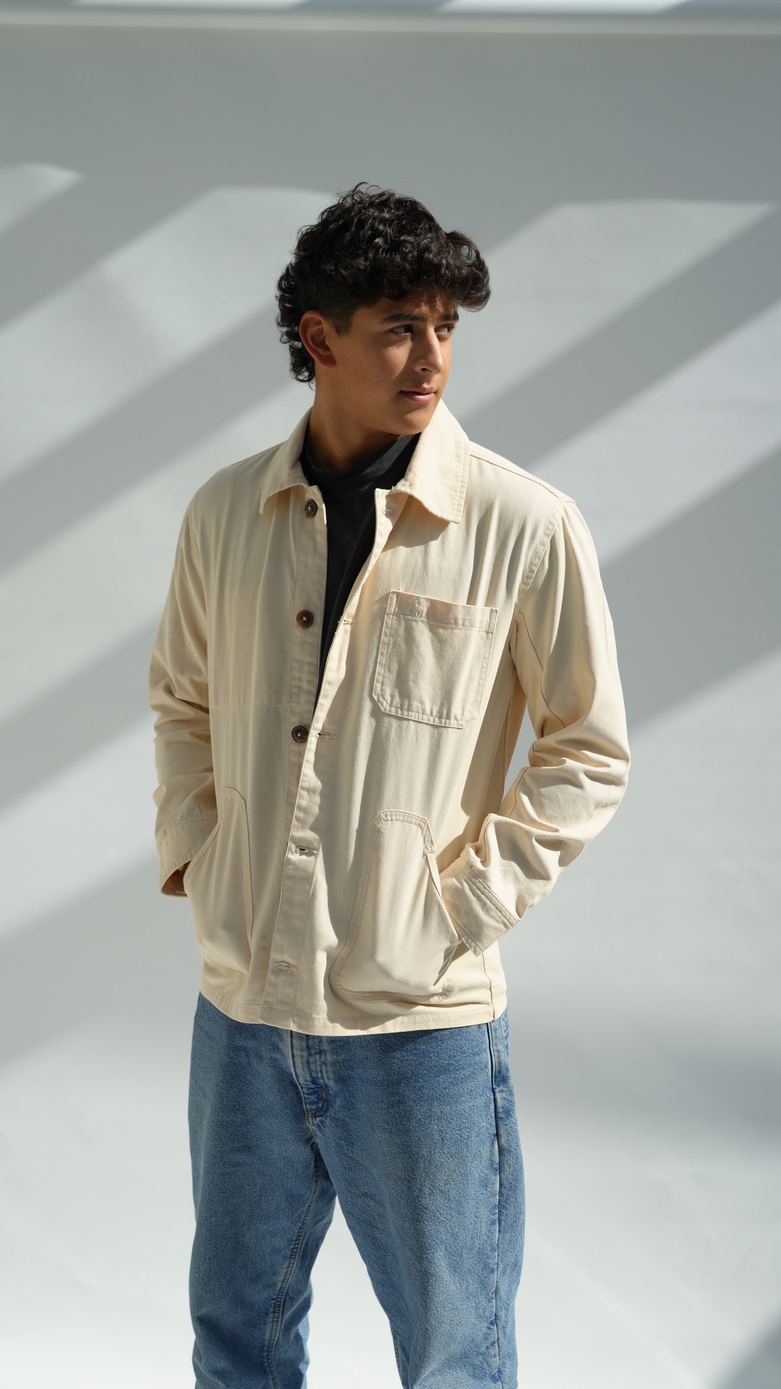 The Manu Shirt - Sandshell Beige