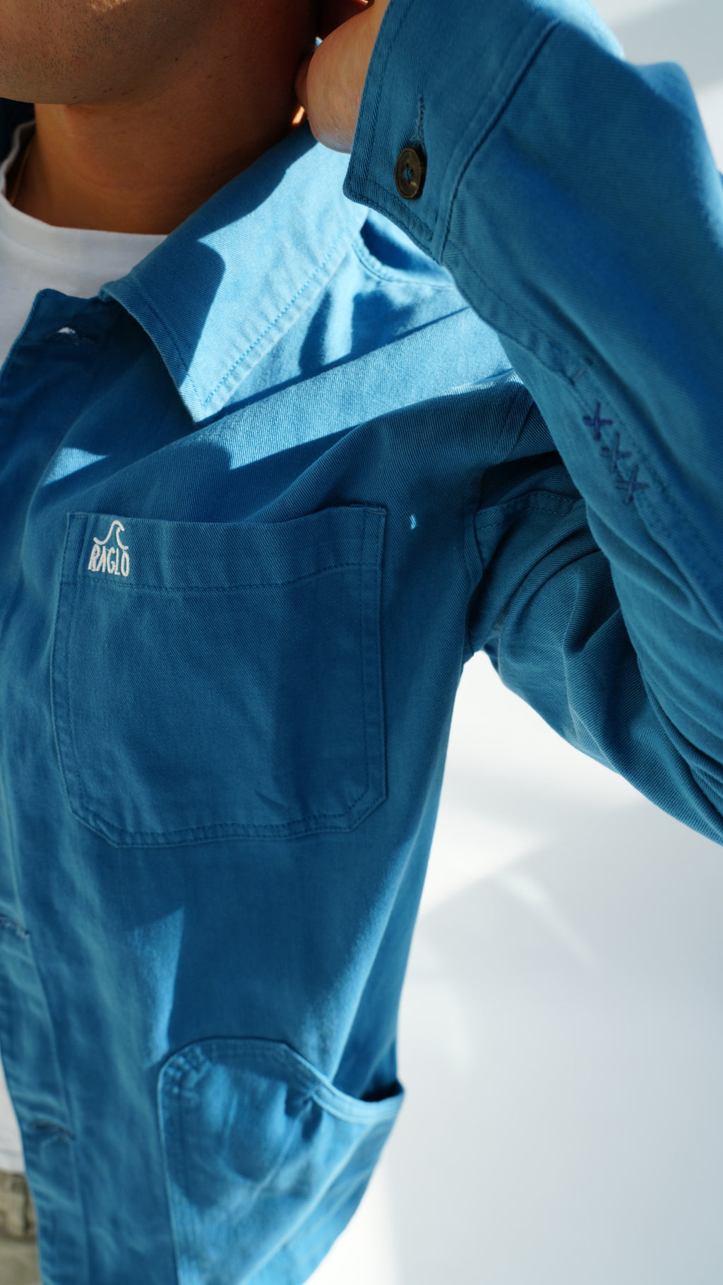 The Manu Shirt - Deep Ocean Blue