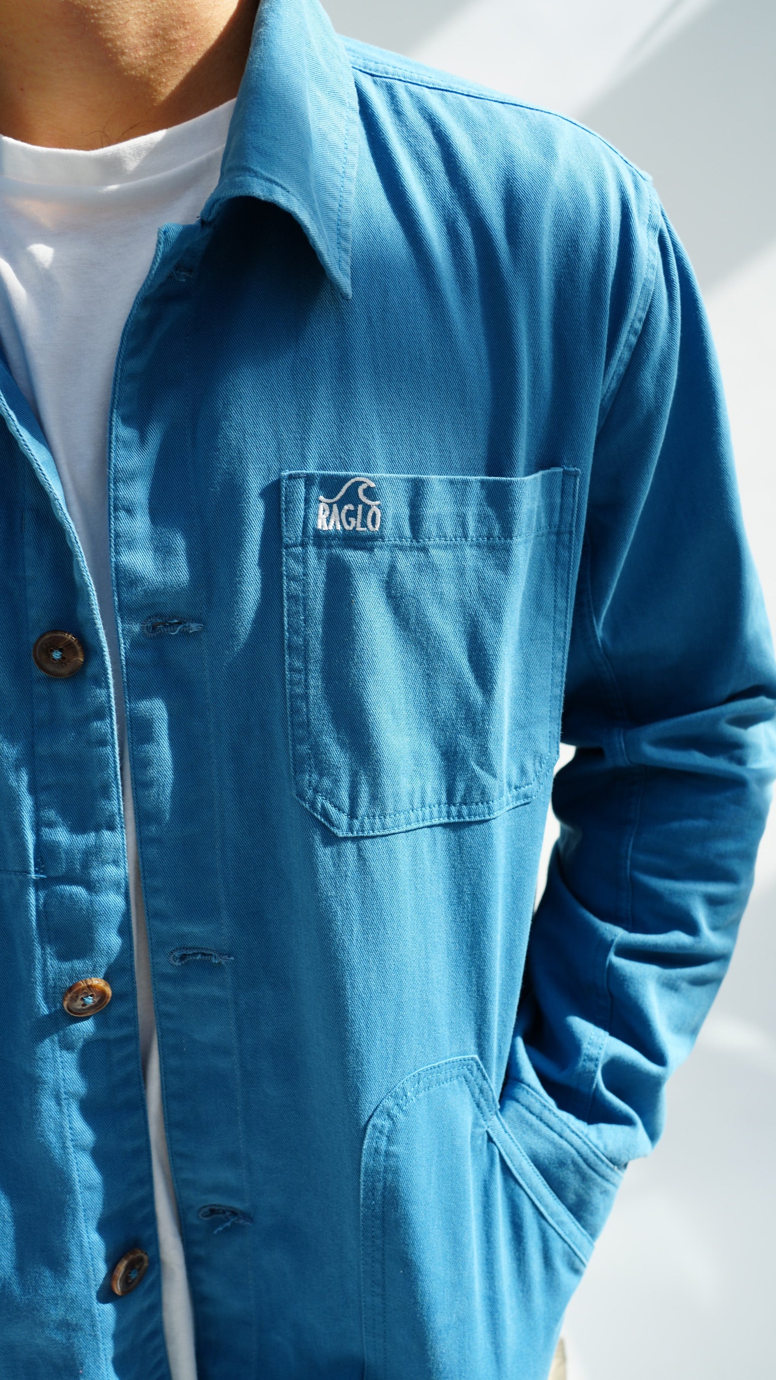 The Manu Shirt - Deep Ocean Blue