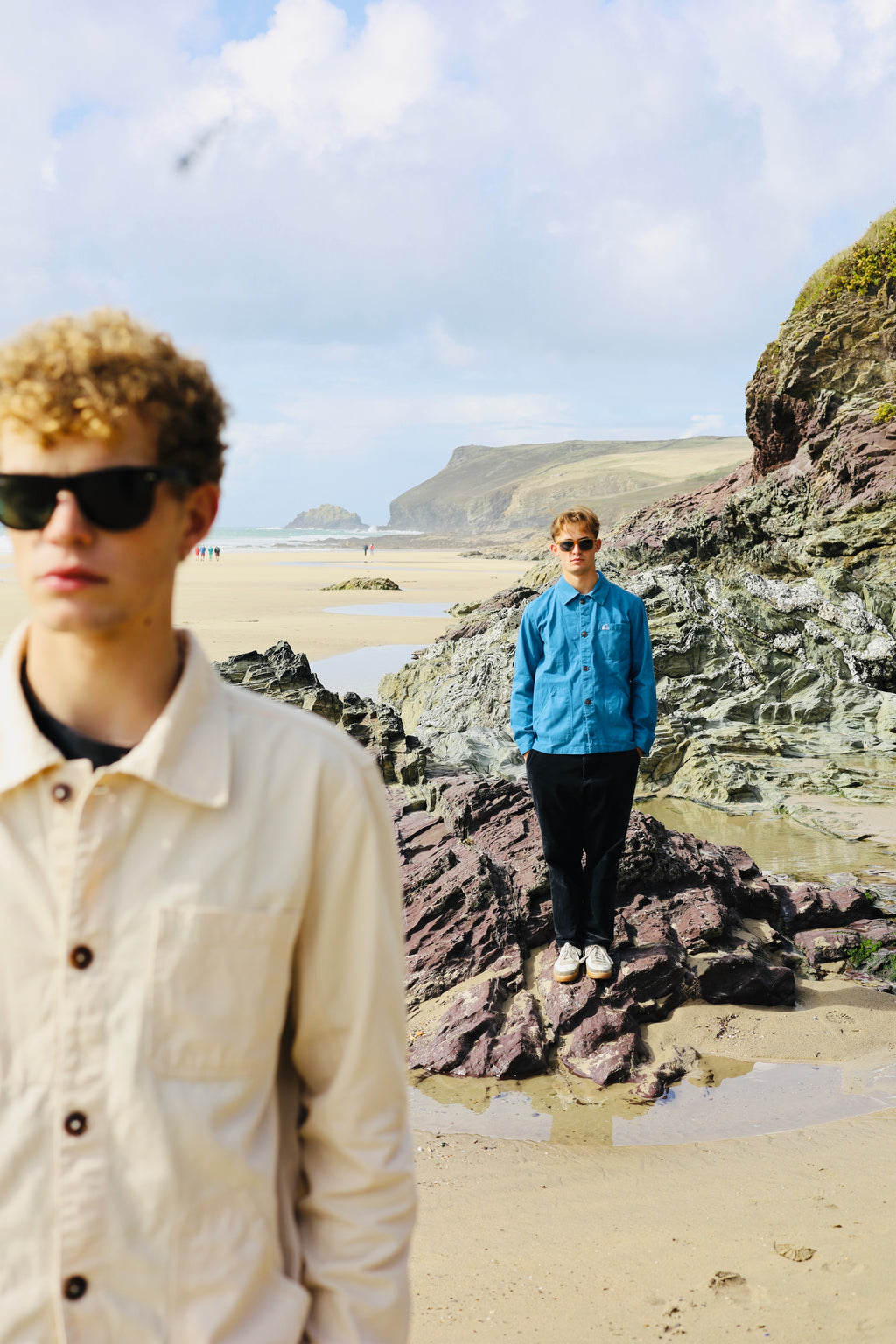 The Manu Shirt - Deep Ocean Blue