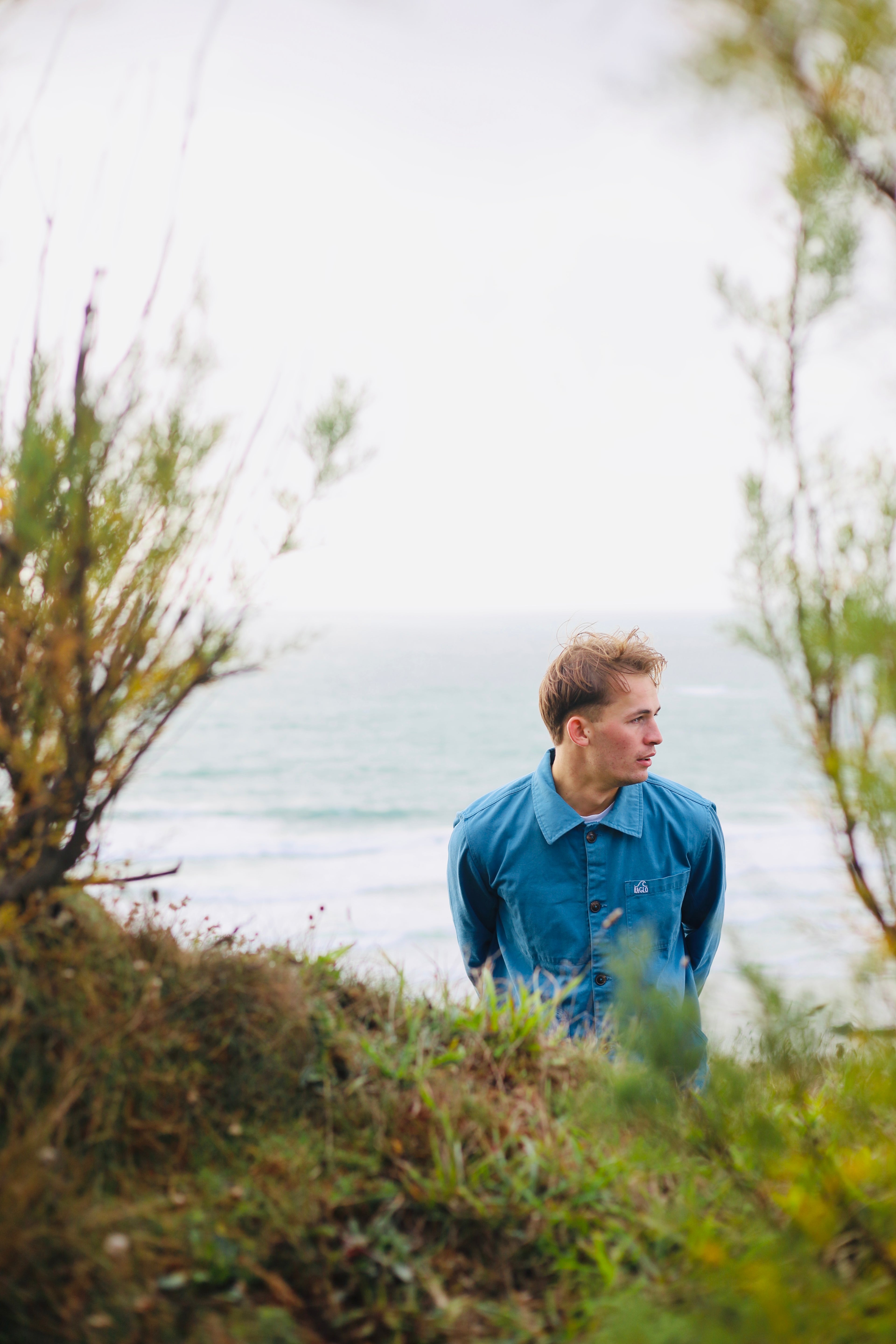 The Manu Shirt - Deep Ocean Blue